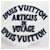 Cappello da viaggio bicolore Louis Vuitton in cotone Bianco - vista 7