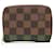 Louis Vuitton Damier Ebene Zippy Coin Wallet Brown Cloth  ref.2549599