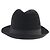 Cappello Fedora in Lana Hermès Nero - vista 4
