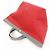 Autre Marque Herve Chapelier beschichtete Canvas-Tote-Bag Rot - Ansicht 3