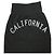 Autre Marque Falda Lápiz de Algodón CALIFORNIA - EL DÍA EN LA PLAYA Negro - vista 5