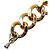 Timeless Kette mit Logo-Platte von Chanel Golden - Ansicht 2