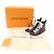 Sneakers Alte in Pelle Louis Vuitton Marrone Nero - vista 2