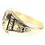 Autre Marque JOSTENS Au750 Diamant Farbsteinring Golden - Ansicht 2