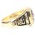 Autre Marque JOSTENS Au750 Diamant Farbsteinring Golden - Ansicht 4
