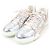 Ledersneaker Louis Vuitton LV Trainer Line Silber