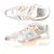 Ledersneaker Louis Vuitton LV Trainer Line Silber - Ansicht 4