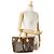 Louis Vuitton Palermo PM Monogram Handtasche Braun - Ansicht 11