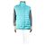 Herno Turquoise ultralight nylon vest - size UK 8