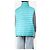 Herno Turquoise ultralight nylon vest - size UK 8 - view 2