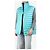 Herno Turquoise ultralight nylon vest - size UK 8 - view 3