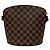 Borsa a Spalla in Pelle Damier Drouot di Louis Vuitton Marrone - vista 3