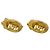 Set di collana con logo CD placcato oro Christian Dior D'oro - vista 6