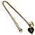 Collana con motivo a cuore Coco Mark di Chanel Nero D'oro - vista 3