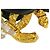 Orecchini a clip vintage Coco Mark Lava di Chanel D'oro - vista 2