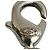 Collana Pendente in Catena Metallica con Strass Coco Mark di CHANEL Argento - vista 2