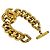Bracciale a Catena Vintage Coco Mark di Chanel D'oro - vista 3