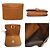 Monedero de cuero Dogon de Hermès - Marrón Castaño - vista 2