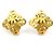 Orecchini a clip in oro Chanel Coco Mark D'oro