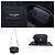 Borsa a Spalla Lou di Saint Laurent Nero - vista 5