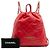 Chanel 22 Rucksack aus rotem gestepptem glänzendem Kalbsleder Large - Ansicht 11