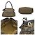 Fendi Zucca Canvas- und Leder-Schultertasche Braun - Ansicht 3