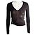 Blusa Versace Jeans Couture Marrón Asimétrica con Hebilla Castaño