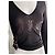 Blusa Versace Jeans Couture Marrón Asimétrica con Hebilla Castaño - vista 2