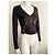 Blusa Versace Jeans Couture Marrón Asimétrica con Hebilla Castaño - vista 3