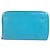 CHANEL Cartera Larga Camelia CC Coco Mark Azul