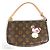 Pochette Accessori Monogram Panda Louis Vuitton Marrone - vista 3