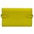 Cartera Bifold Compacta de Cuero Kelly de Hermès Amarillo - vista 2