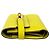 Cartera Bifold Compacta de Cuero Kelly de Hermès Amarillo - vista 4