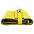 Cartera Bifold Compacta de Cuero Kelly de Hermès Amarillo - vista 5