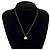 Tiffany & Co Collar Regreso al Doble Corazón Tiffany Plata Dorado