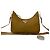 Bolso de nylon Saffiano con hardware de logo triangular Prada Castaño