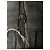 Chanel Schwarzer Canvas Bleistiftrock mit Hohem Bund XS - Ansicht 6