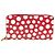 Cartera Zippy Vernis Dot Infinity Louis Vuitton Blanco Roja