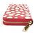 Cartera Zippy Vernis Dot Infinity Louis Vuitton Blanco Roja - vista 4