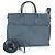 Borsa a Spalla Damier Infini Louis Vuitton Blu navy