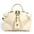 Borsa Box Souple Petite Malle Monogram Empreinte Louis Vuitton Bianco