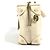 Borsa Box Souple Petite Malle Monogram Empreinte Louis Vuitton Bianco - vista 4