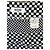 Minigonna Moschino Jeans a scacchi bianco e nero - vista 7