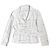 Blazer Moschino Jeans Blanco y Negro de Algodón