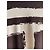 Top de manga larga Thierry Mugler de Jersey Marrón Beige Castaño - vista 6