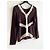 Top de manga larga Thierry Mugler de Jersey Marrón Beige Castaño - vista 7