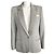 Blazer Valentino Garavani en laine pied de poule bleu clair Gris
