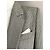 Blazer Valentino Garavani en laine pied de poule bleu clair Gris - vue 4