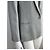 Blazer Valentino Garavani en laine pied de poule bleu clair Gris - vue 5