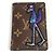 Visitenkartenetui Monogram Louis Vuitton Braun Monogramm